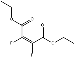 diethyl 2,3-difluoromaleate Struktur