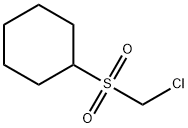 (chloromethylsulfonyl)cyclohexane Struktur