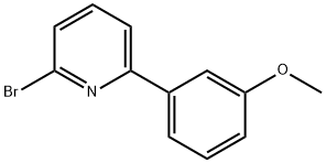 2-Bromo-6-(3-methoxyphenyl)pyridine Struktur