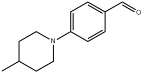 4-(4-methylpiperidin-1-yl)benzaldehyde Struktur