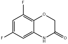 6,8-Difluoro-4H-benzo[1,4]oxazin-3-one Struktur