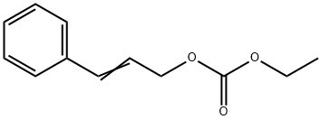 ethyl cinnamylcarbonate Struktur