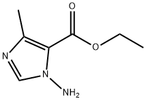 ethyl 1-amino-4-methyl-1H-imidazole-5-carboxylate Struktur