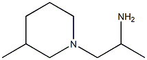 1-(3-methylpiperidin-1-yl)propan-2-amine Struktur