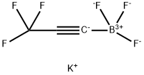 Potassium trifluoro(trifluoroprop-1-ynyl)borate Struktur