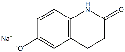 sodium 2-oxo-1,2,3,4-tetrahydroquinolin-6-olate Struktur