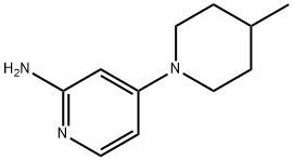 4-(4-METHYLPIPERIDIN-1-YL)PYRIDIN-2-AMINE Struktur