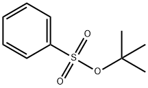 Benzenesulfonic acid, 1,1-dimethylethyl ester Struktur