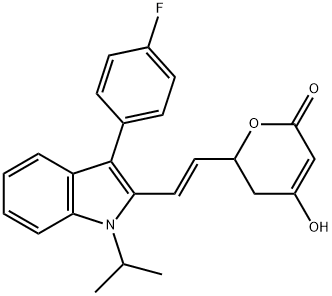 Fluvastatin EP Impurity E Struktur