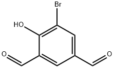 5-溴-4-羥基間苯二甲醛, 952007-90-8, 結(jié)構(gòu)式