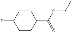 ethyl 4-fluorocyclohexane-1-carboxylate Struktur