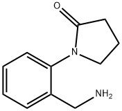 1-[2-(aminomethyl)phenyl]pyrrolidin-2-one Struktur