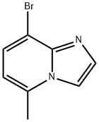 8-Bromo-5-methyl-imidazo[1,2-a]pyridine Struktur