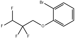 1-bromo-2-(2,2,3,3-tetrafluoropropoxy)benzene Struktur