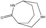 3,9-diazabicyclo[3.3.2]decan-10-one Struktur