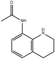 N-(1,2,3,4-tetrahydroquinolin-8-yl)acetamide Struktur