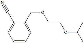 2-[(2-isopropoxyethoxy)methyl]benzonitrile Struktur