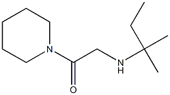 2-[(2-methylbutan-2-yl)amino]-1-(piperidin-1-yl)ethan-1-one Struktur