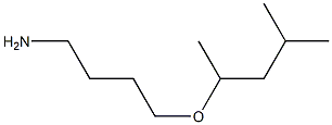 4-[(4-methylpentan-2-yl)oxy]butan-1-amine Struktur