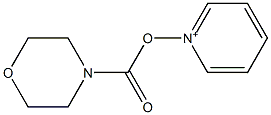 1-[(4-Morpholinylcarbonyl)oxy]pyridinium Struktur