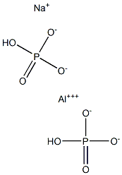 Soduim aluminium hydrogen phosphate Struktur