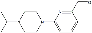 6-(4-ISOPROPYLPIPERAZIN-1-YL)PYRIDINE2-CARBALDEHYDE Struktur