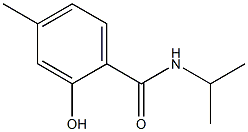 2-hydroxy-4-methyl-N-(propan-2-yl)benzamide Struktur