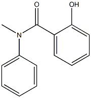 2-hydroxy-N-methyl-N-phenylbenzamide Struktur