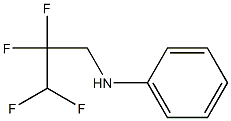 N-(2,2,3,3-tetrafluoropropyl)aniline Struktur