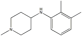 N-(2,3-dimethylphenyl)-1-methylpiperidin-4-amine Struktur