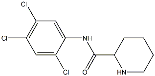 N-(2,4,5-trichlorophenyl)piperidine-2-carboxamide Struktur