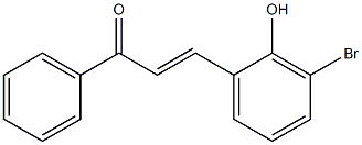 3Bromo-2-HydroxyChalcone Struktur