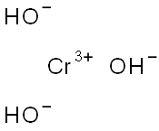 Chromium (III) hydroxide (amorphous) Struktur