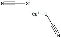 Copper(II) thiocyanate Struktur