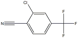 2-氯-4-三氟甲基苯甲腈, , 結(jié)構(gòu)式