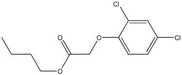 2,4-dichlorophenoxyacetic acid butyl ester crude oil Struktur