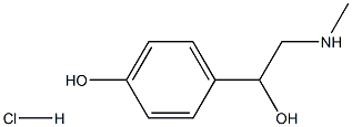 Synephrine hydrochloride Struktur