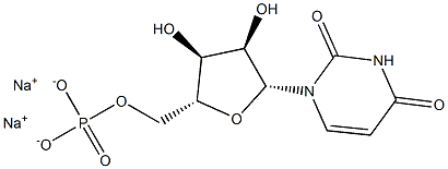 5'-URIDINEMONOPHOSPHATEDISODIUMSALT Struktur