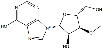 3'-O-Methyl-D-inosine Struktur