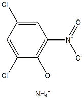 ammonium 2,4-dichloro-6-nitrophenate Struktur