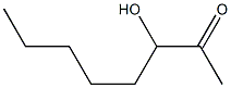 3-hydroxy-2-octanone Struktur