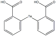 bis(2-carboxyphenyl)telluride Struktur