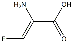 2-amino-3-fluoroacrylic acid Struktur