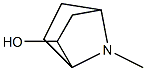 7-methyl-7-azabicyclo(2.2.1)heptan-2-ol Struktur