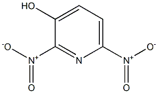 3-Hydroxy-2,6-dinitropyridine Struktur