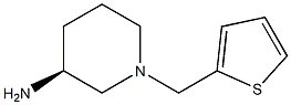 (3S)-1-(thiophen-2-ylmethyl)piperidin-3-amine Struktur