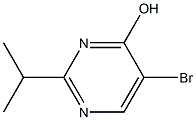 5-bromo-2-(1-methylethyl)pyrimidin-4-ol Struktur