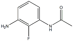 N-(3-amino-2-fluorophenyl)acetamide Struktur