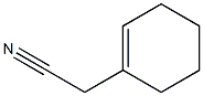 1-Coclohexenyl Aceto Nitrile Struktur