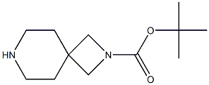 2,7-DIAZA-SPIRO(3.5)NONANE-2-CARBOXYLIC ACID TERT-BUTYL ESTER Struktur